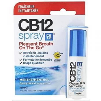 CB12 Oral Spray Mint Flavor No Alcohol 15ml