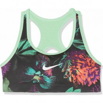 Nike Mädchen G NP Classic REV AOP1 Sports Bra – Frosted Spruce / Aphid Grün / Weiß (M)