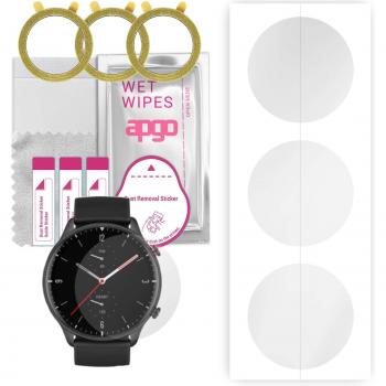 Protectora de Pantalla 3x APGO Hydrogel para Amazfit GTR 2 Sport – Instalación Sencilla