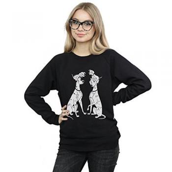 Schwarzes Damen Sweatshirt 101 Dalmatiner