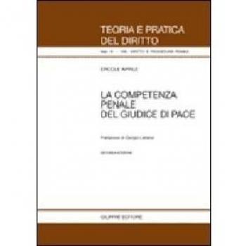 La competenza penale del giudice di pace