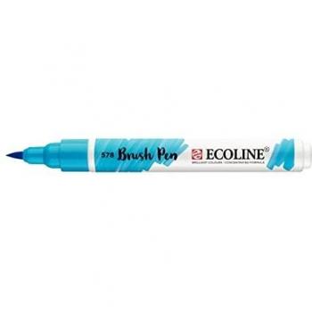Ecoline Pincel Tinta Azul Celeste