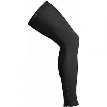 Thermoflex 2 Leg Warmer for Men by Castelli (Black, Size: S)