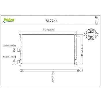 VALEO 812744 Unidad de Condensación HVAC