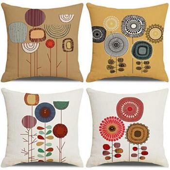 Blooming Meadow 4‑Pack Cushions