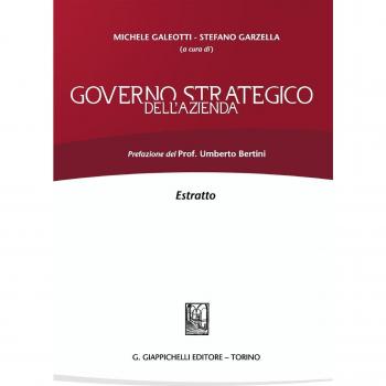 Governo strategico dell'azienda. Estratto