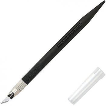 NT‑Cutter Skalpell eD 400 – Schwarz (Plastikverpackung)