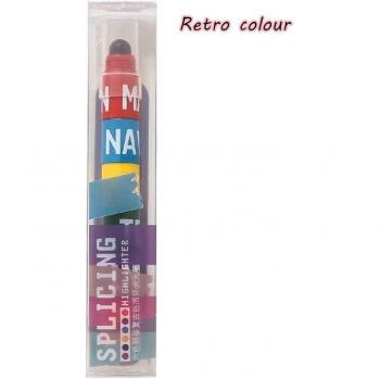 Stylos fluorescents rétro 6 couleurs