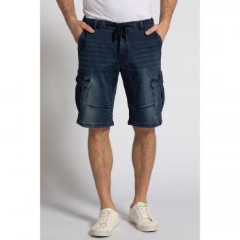 Bermuda ampio in denim blu con FLEXNAMIC® per uomo taglia 58 JP1880