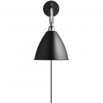 Gubi Bestlite BL7 Wandleuchte chrom/schwarz