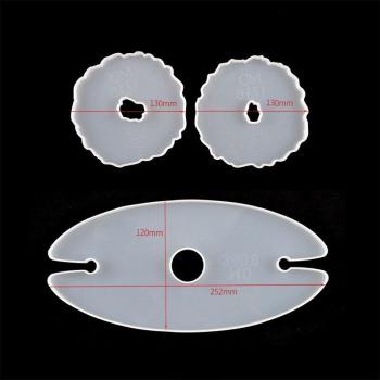 3pcs Silicone Mold Set for Red Wine Rack