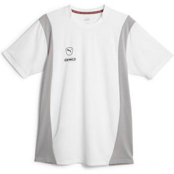 King Pro Football Jersey, White with Grey Concrete Accent – Puma XL