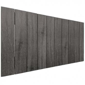 Cabecero de Madera Reciclada DM Estilo Palet Vertical 110x46 cm con Herrajes Incluidos