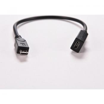 Adaptateur Mini‑USB 15 cm (USB femelle → micro‑USB) – Câble Data/Charge