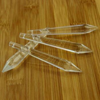 Hochzeitslichtkronleuchter: 10 Kristall‑Suncatcher, 100 mm Facetten,