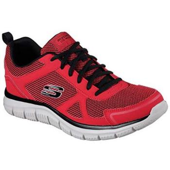 Track‑Style Bucolo Sneaker (Rood/Zwart) – M45,5