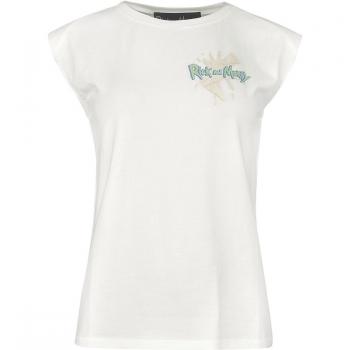 Mujer Crema Top Rick y Morty S/XXL