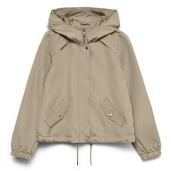 Vero Moda Ecru Parka mit Kapuze ZOA