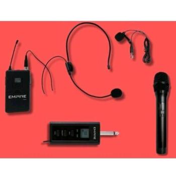 Empire Radio Kit UHF + Ice Micro + Lavalier