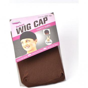 Stretch Mesh Wig Caps Dark Beige 20 pcs