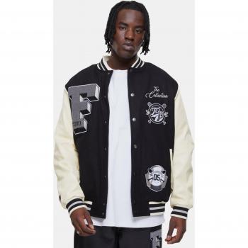 Fubu College Varsity Jacke Schwarz Regular Fit für Herren