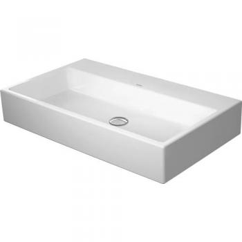 Duravit lavabo Vero Air 80x47cm blanc Wondergliss sans trou robinetterie trop-plein