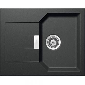 GRAU GRANITSPÜLE Roca Manhattan D‑100XS – kompakt & platzsparend