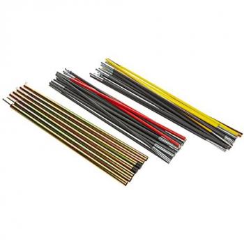 Kit de poteaux Midway VI Salewa – 1 taille, 2 postes, jaune