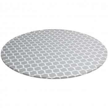 Couverture table PVC Grise Essuyable