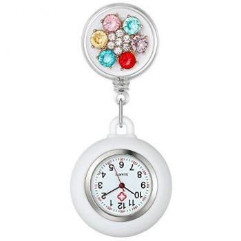 Lancardo Caregiver Pocket Timer – Decorative Diamond Clip