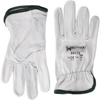RaptorFlex Multi‑Panel Leather Handwear