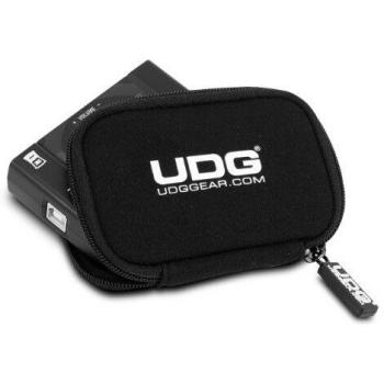 Black neoprene sleeve for Native Instruments Audio 2