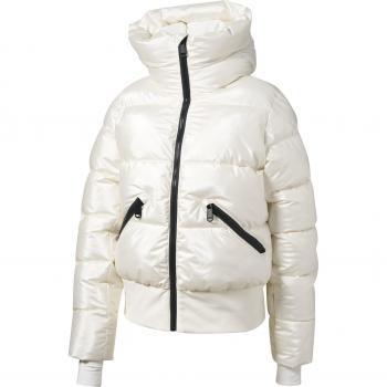 CRIVIT Damen Skijacke Glamour (Weiß, Größe M(40/42))