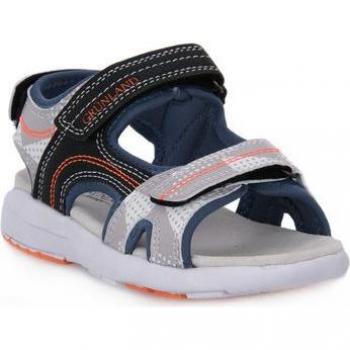 Sandales pour enfants Grunland GRIGIO 91POOK en teinte Bleue