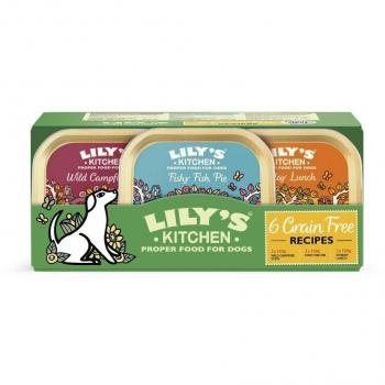 Lily's Kitchen Grain Free Dog Meal Trays 6 x 150g