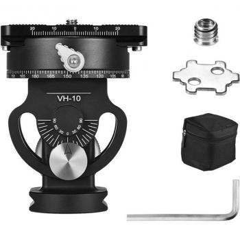 Sirui L10 RRS MH-02 Panoramic Tripod Head with Quick Release Plate for Bird Watching