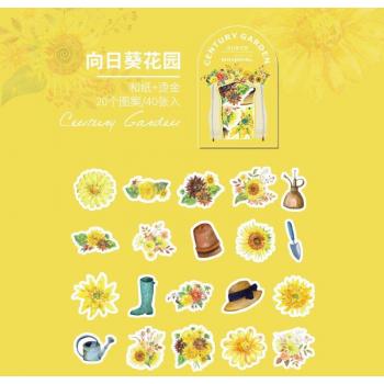 DIY Floral Washi Stickers