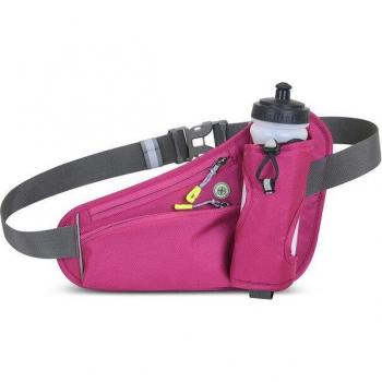 Bolsa de cintura con portabotellas para deporte