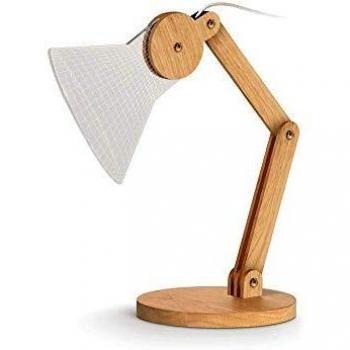 LAMPADA A LED IN LEGNO MOBILE CONO (Cod. 4632WL)