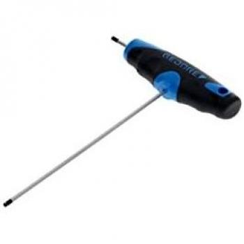 Gedore 2.5 mm Offset Allen Screwdriver with 2‑C T‑Handle – 152 mm
