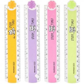 30cm Plastic Geometry Pattern Ruler