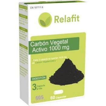 Supplément Relafit Active Veggie Charcoal 1000 mg