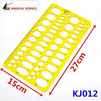 Professionelle Ellipse Zeichenschablone Oval 25 cm KJ012