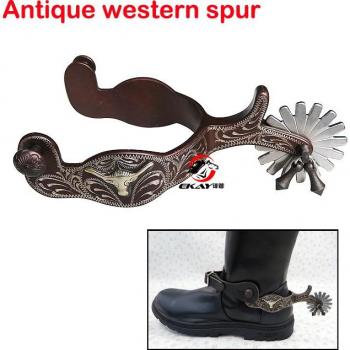 Éperon Sarrasin Sculpté pour Cheval