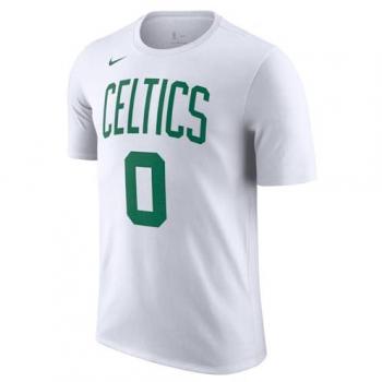 Nike Boston Celtics T-Shirt Jayson Tatum Blanc C102