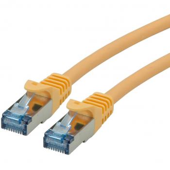 Cable Ethernet Cat 6A S/FTP 1.5m amarillo
