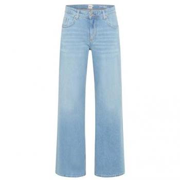 Brax Fashion 5‑Pocket Jeans „Morgan“ – Damen, 38K19, hellblau, Denim mit 58 % Baumwolle, 41 % Lyocell, 1 % Elasthan