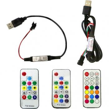 DC5V USB Pixel LED Strip Remote Controller Mini 21Key