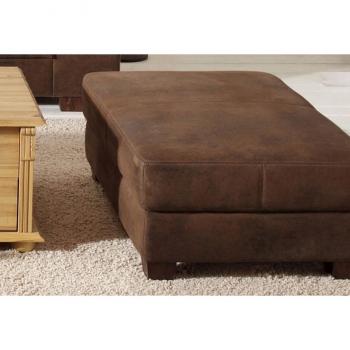 Luxus‑Microfaser Hocker Falk – Home Affaire, 103 × 42 × 73 cm, 4 Texturen