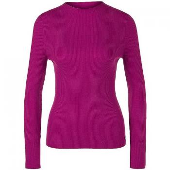 Marc Cain Rundhalspullover für Damen, Fuchsia, Größe 42